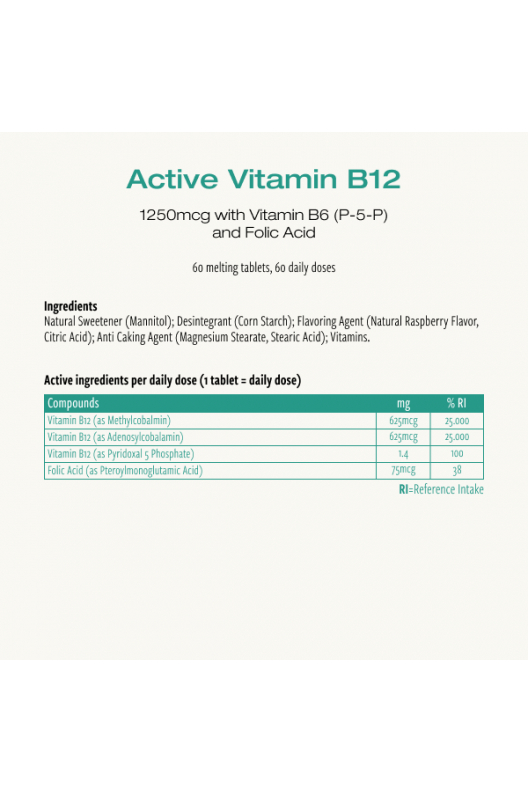 Vitamin B12 | Buy natural wellness supplements