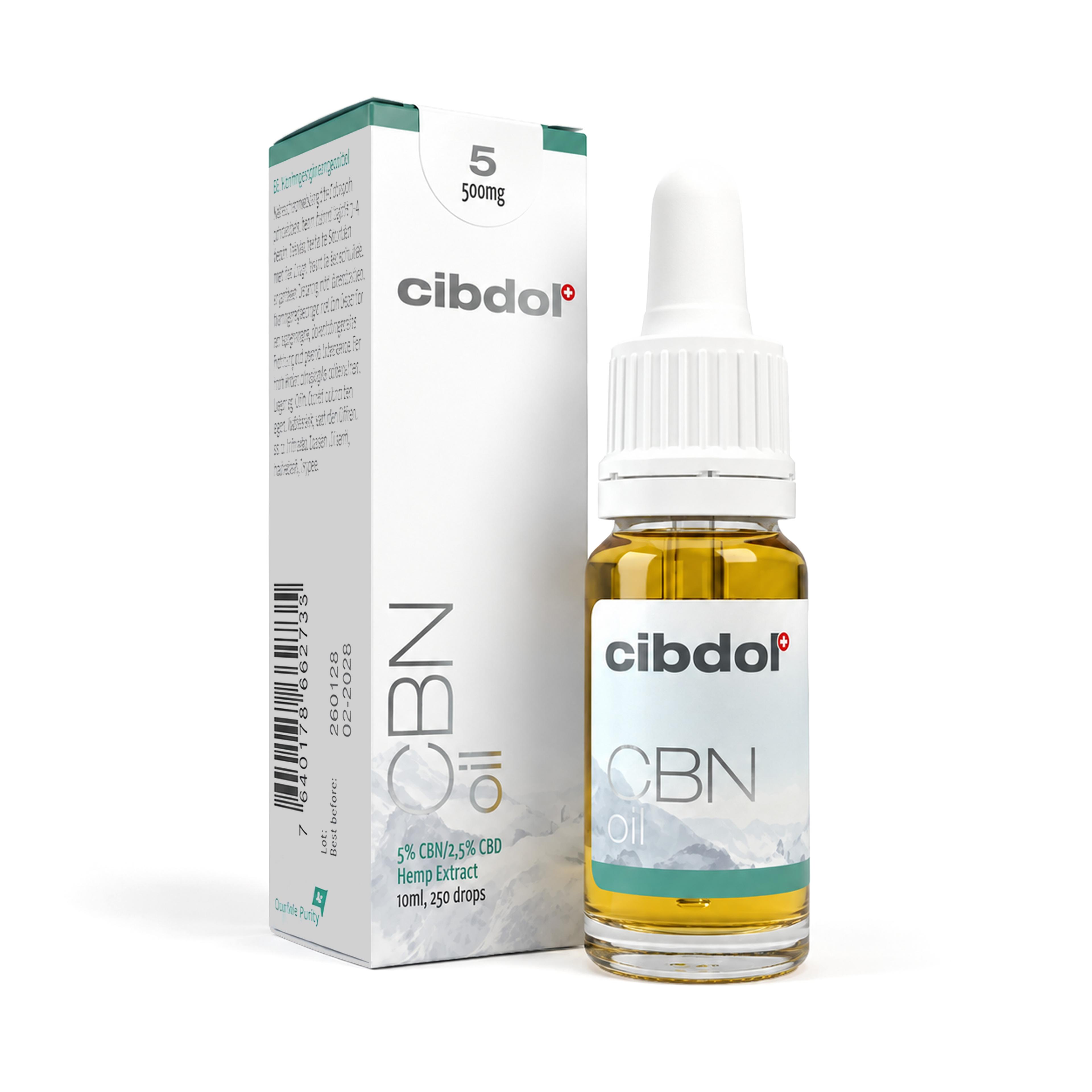 CBN Öl 5% + CBD 2,5%